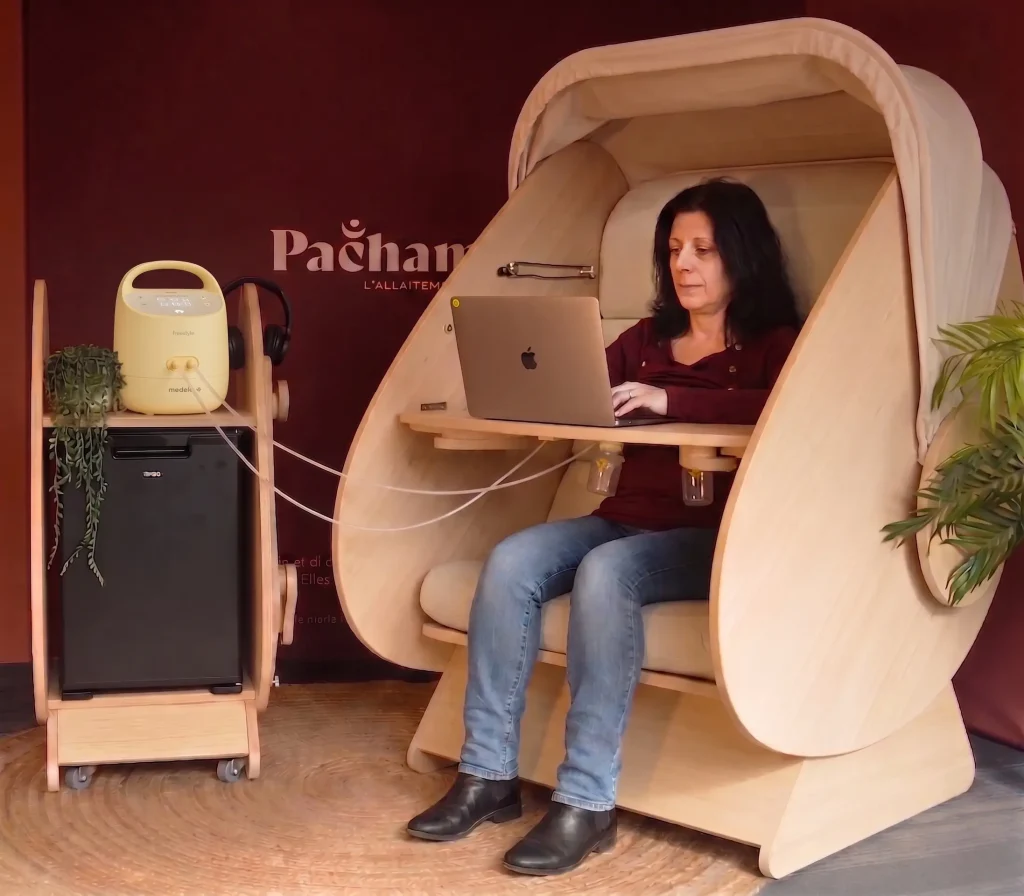Tire-allaiter au travail avec Pachamama solutions